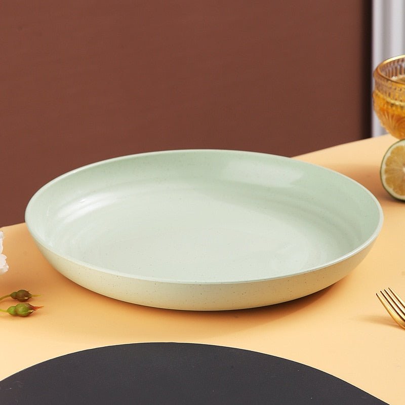 Inyahome Unbreakable Dinner Plates - Casatrail.com