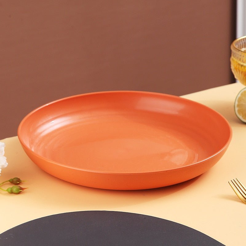 Inyahome Unbreakable Dinner Plates - Casatrail.com