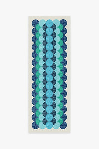 Thumbnail for Jonathan Adler Biba Blue Green Tufted Rug