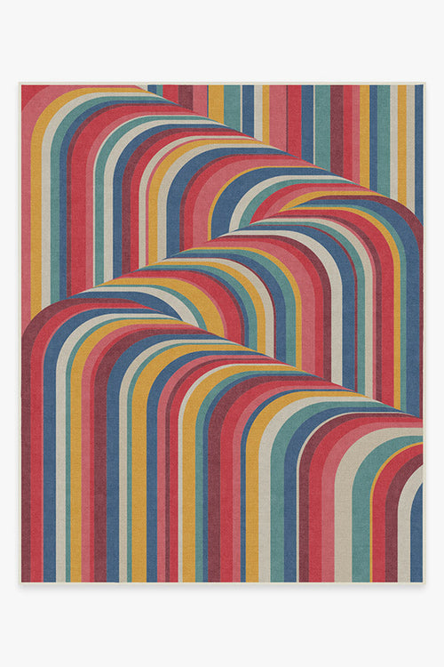 Jonathan Adler Waterfall Multicolor Tufted Rug