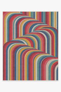 Thumbnail for Jonathan Adler Waterfall Multicolor Tufted Rug