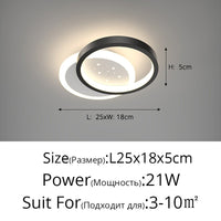 Thumbnail for LED Aisle Ceiling Chandelier - Casatrail.com