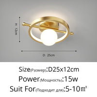 Thumbnail for LED Aisle Ceiling Chandelier - Casatrail.com