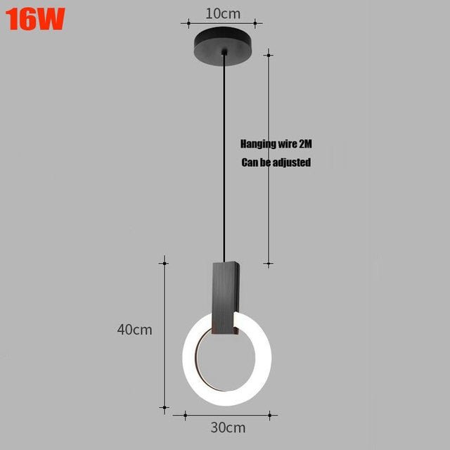 LED Nordic Pendant Light - Casatrail.com
