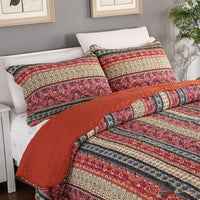 Thumbnail for Linen Style Cotton Wash Quilt - Casatrail.com