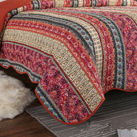Thumbnail for Linen Style Cotton Wash Quilt - Casatrail.com