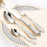Thumbnail for Luxury 24K Gold Plated Flatware Set - Casatrail.com