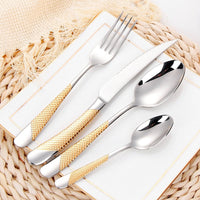 Thumbnail for Luxury Gold Plated Cutlery Set - Casatrail.com