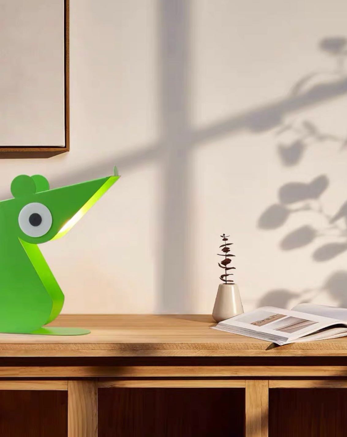 Whimsical Eclectic Memphis Mouse Table Lamp