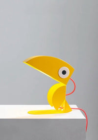 Thumbnail for Whimsical Eclectic Memphis Cute Parrot Table Lamp