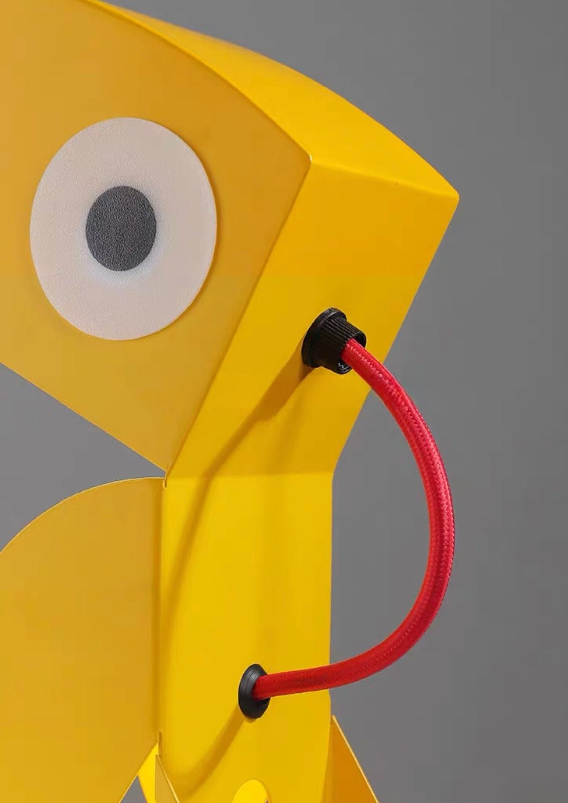 Whimsical Eclectic Memphis Cute Parrot Table Lamp