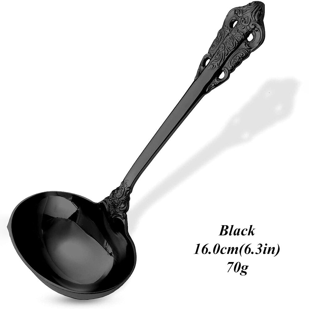 Mirror Gold Gravy Ladle Set - Casatrail.com