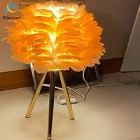 Thumbnail for Modern Feather LED Table Lamp - Casatrail.com
