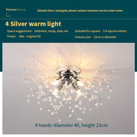 Thumbnail for Modern Gold and Crystal Dandelion Chandelier - Casatrail.com