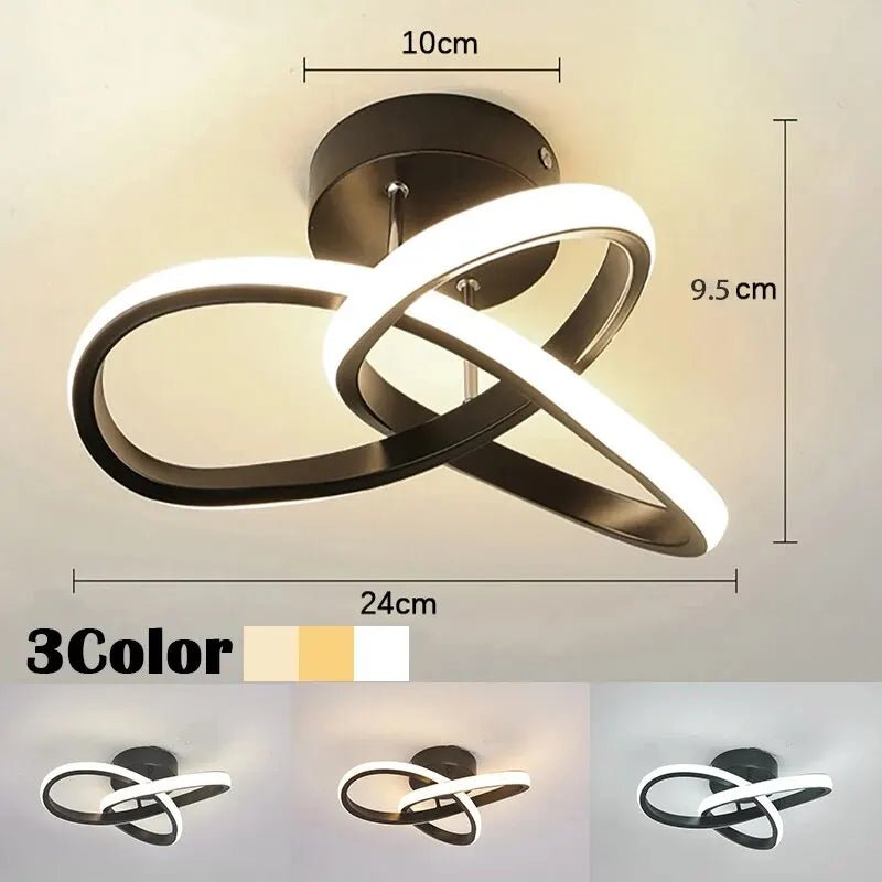 Modern LED Chandelier with Surface Installation 220V - Casatrail.com