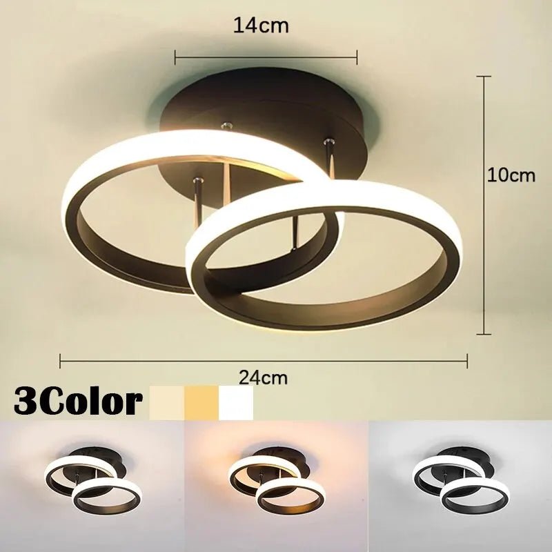 Modern LED Chandelier with Surface Installation 220V - Casatrail.com