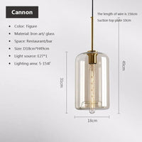 Thumbnail for Modern Nordic Glass Pendant Light - Casatrail.com