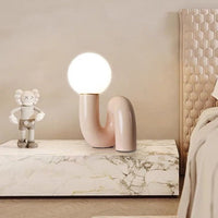 Thumbnail for Modern Spiral Bedside Table Lamp