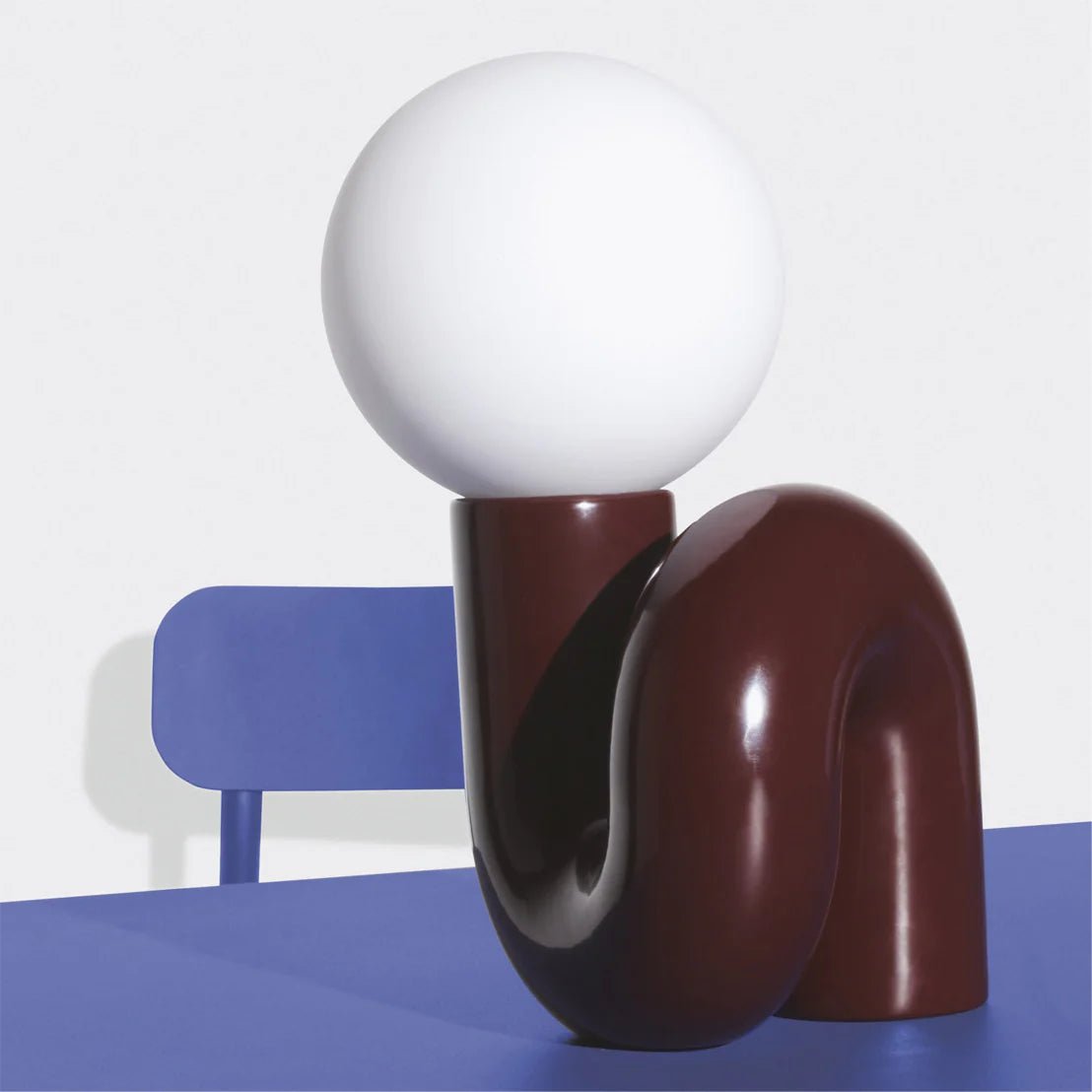 Modern Spiral Bedside Table Lamp