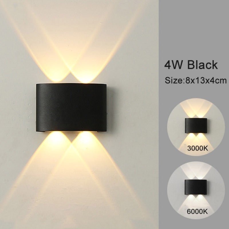 Modern White LED Wall Lights for Living Areas - Casatrail.com