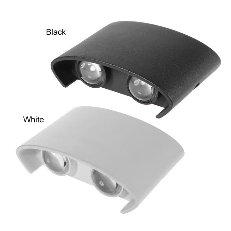 Modern White LED Wall Lights for Living Areas - Casatrail.com