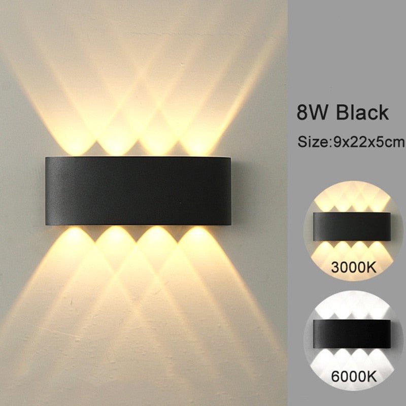 Modern White LED Wall Lights for Living Areas - Casatrail.com