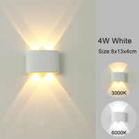 Thumbnail for Modern White LED Wall Lights for Living Areas - Casatrail.com
