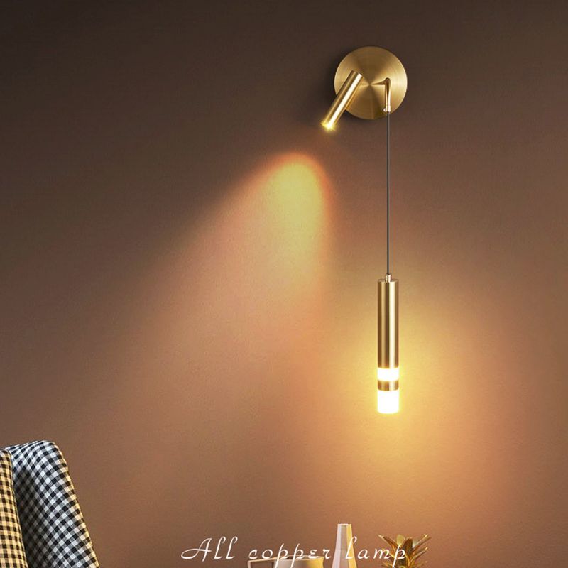 Nordic Double Head LED Wall Light for Bedrooms - Casatrail.com