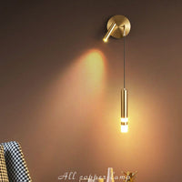 Thumbnail for Nordic Double Head LED Wall Light for Bedrooms - Casatrail.com