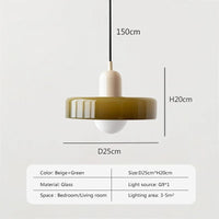 Thumbnail for Nordic Glass Pendant Light Single Head Lamp - Casatrail.com
