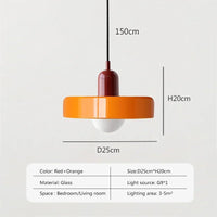 Thumbnail for Nordic Glass Pendant Light Single Head Lamp - Casatrail.com