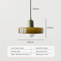 Thumbnail for Nordic Glass Pendant Light Single Head Lamp - Casatrail.com