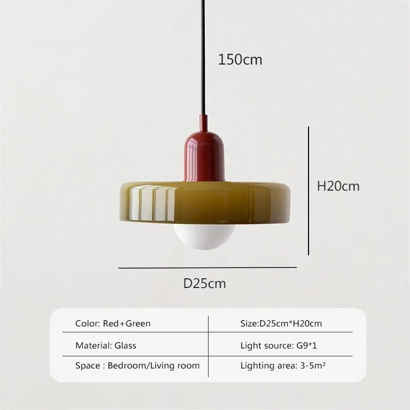Nordic Glass Pendant Light Single Head Lamp - Casatrail.com