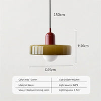 Thumbnail for Nordic Glass Pendant Light Single Head Lamp - Casatrail.com