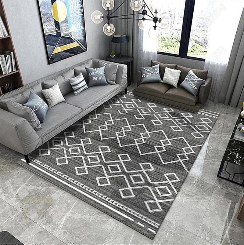 Nordic Striped Rug for Coffee Table and Sofa - Casatrail.com