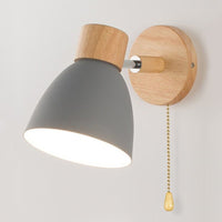 Thumbnail for Nordic Wooden Wall Lamp with Six Color Options - Casatrail.com