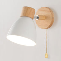 Thumbnail for Nordic Wooden Wall Lamp with Six Color Options - Casatrail.com