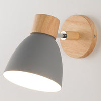 Thumbnail for Nordic Wooden Wall Lamp with Six Color Options - Casatrail.com