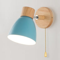 Thumbnail for Nordic Wooden Wall Lamp with Six Color Options - Casatrail.com