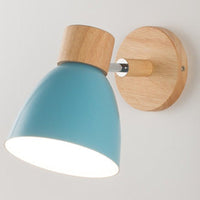 Thumbnail for Nordic Wooden Wall Lamp with Six Color Options - Casatrail.com