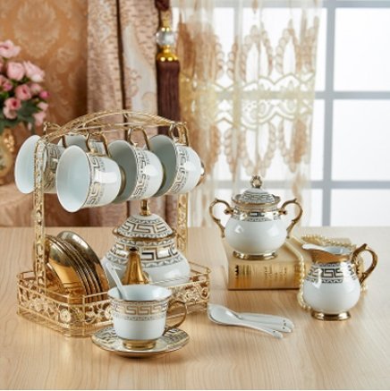 Porcelain Tea Cup And Saucer Set - Casatrail.com