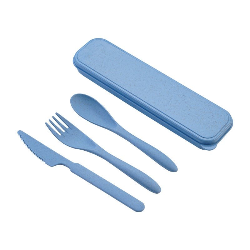 Portable Cutlery Box Knife, Fork, and Spoon Set - Casatrail.com