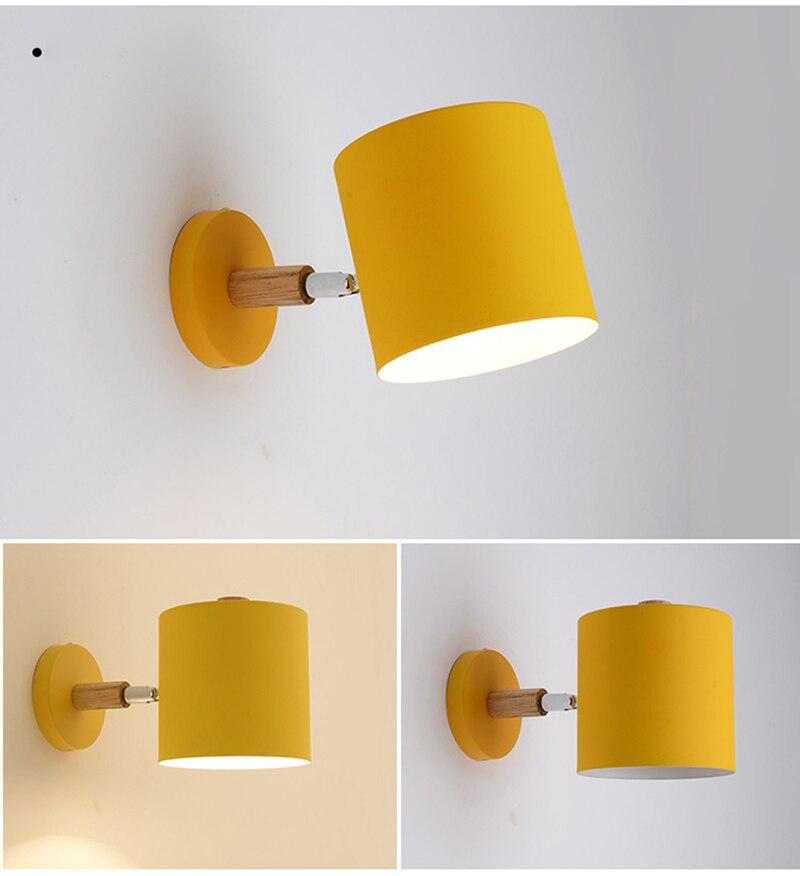 Nordic modern adjustable sconces light
