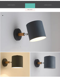 Thumbnail for Nordic modern adjustable sconces light