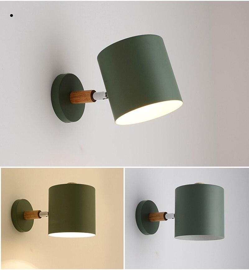 Nordic modern adjustable sconces light