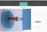 Thumbnail for Nordic modern adjustable sconces light