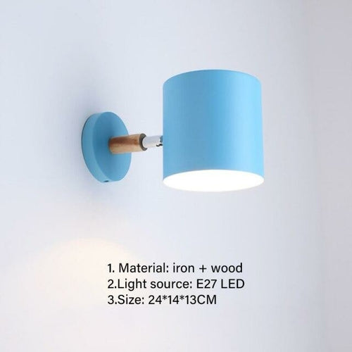Nordic modern adjustable sconces light