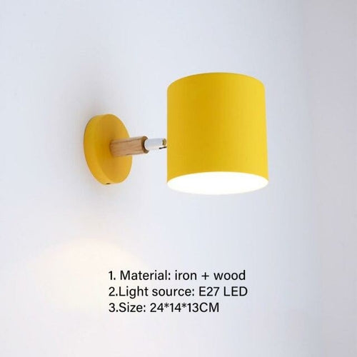 Nordic modern adjustable sconces light