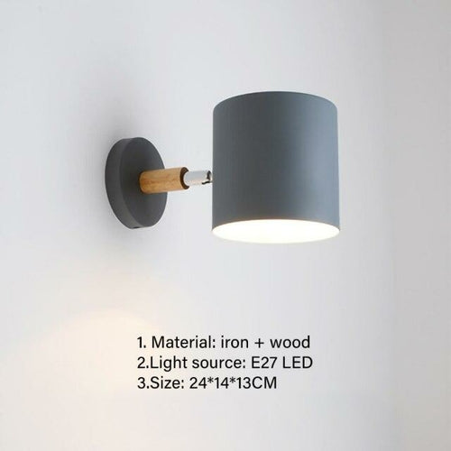 Nordic modern adjustable sconces light