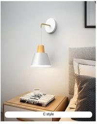 Thumbnail for Nordic modern wall lamp sconces light